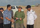Mahasiswa Tim Ekspedisi Patriot Bersama Gubernur Papua Selatan Tinjau Kebun Tebu PT Global Papua Abadi