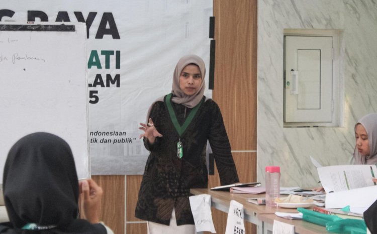 Salma Febrianti Rumatoras (Ketua Bidang Pendidikan dan Pelatihan Kohati PB HMI 2024-2026)