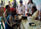 Tulus Ikhlas, Pemeriksaan Kesehatan Gratis dan Pengobatan Massal Oleh Satgas TMMD ke-126 Kodim 1711/Boven Digoel di Waropko
