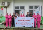 Polres Boven Digoel Gelar Donor Darah Peringati HUT Humas Polri ke-74