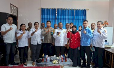 Bupati Boven Digoel Gelar Rapat Bersama Pihak Terkait: Program MBG Mandiri Segera Berjalan Kembali