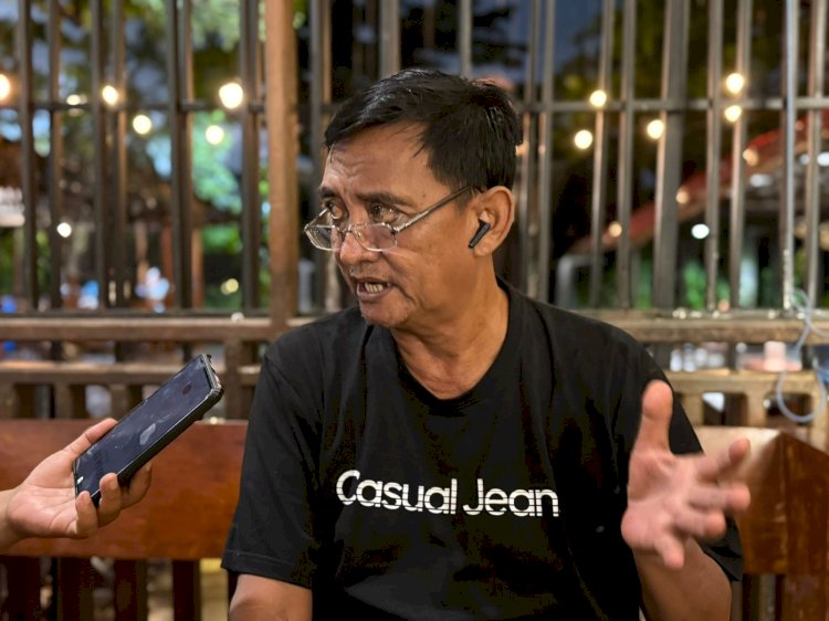 Tokoh Masyarakat sekaligus Ketua Lembaga Investigasi Negara (LIN), Andre Warmasem. 