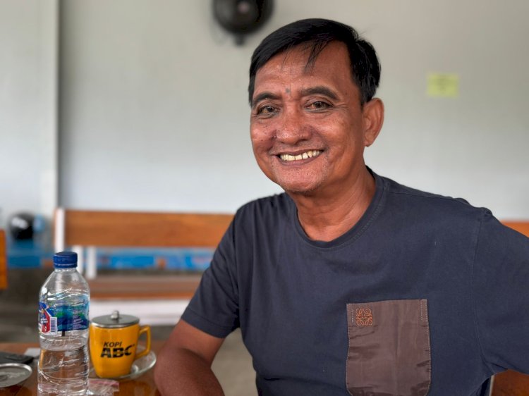 Pengiat anti korupsi, Andrew Warmasen. 