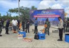 Bea Cukai Merauke Musnahkan Rokok dan Miras Ilegal Penyebab Kerugian Negara