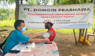 Tangani Keterbatasan Akses Kesehatan, PT DP Hadir dengan Layanan Kesehatan Mobile di Pedalaman Papua