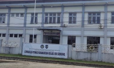 Gedung Lapas Sorong Senilai Milyar Mulai Rusak dan Diduga Pinjam Bendera