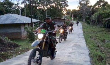 Pangdam XXIV/MT Mayjen TNI Lucky Avianto Tinjau Langsung Jalan TMMD di Kampung Waropko