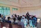 Satgas Ketapang Tingkatkan Pembinaan Pemuda di Kampung Awayanka Mindiptana, Salurkan Bantuan Sarana Olahraga