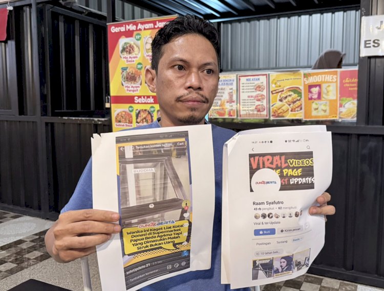 Kuasa hukum Papua Supermarket dan Gota Supermarket Kota Sorong, Muhammad Husni Sether . 