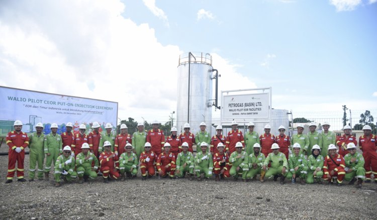 Petrogas Basin Ltd, Walio Pilot EOR Fascilities. (Istimewa) 