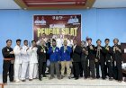 Ketua KNPI Boven Digoel Bernolfus Tingge Resmi Menutup Kejuaraan Pencak Silat KNPI CUP I 2026