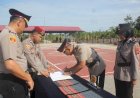 Kapolres Boven Digoel Pimpin Sertijab Kasat Lantas dan Kapolsek Jair