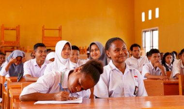TSE Group Gelar Edukasi Sosial di SMKN 4 Boven Digoel, Dorong Penguatan Kompetensi dan Karakter Pelajar