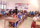 Satgas Ketapang Berikan Sosialisasi Wawasan Kebangsaan kepada Siswa di Distrik Iniyandit Boven Digoel