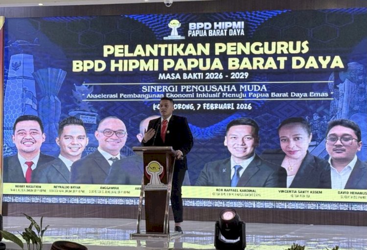Ketua BPD HIPMI Papua Barat Daya, Rob Rafael Kardinal. 