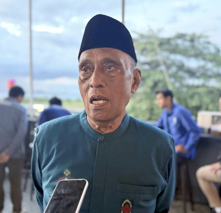 Ketua Dewan Mesjid Indonesia (DMI) Papua Barat Daya, Kisman Rahayaan. 