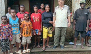Christian Piere Keint Jemp Kunjungi Tanah Merah Serap Aspirasi Tiga Distrik Terdampak Penghentian Penerbangan Perintis