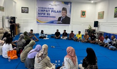 Adib Fuad Sosialisasikan Empat Pilar MPR RI Bersama Masyarakat di Rumah Aspirasi Noari Merauke