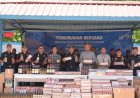 Bea Cukai Papua Musnahkan Barang Ilegal  Senilai Ratusan Juta
