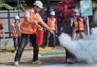 Terminal Peti Kemas Merauke Perkuat Budaya K3 Melalui Emergency Drill