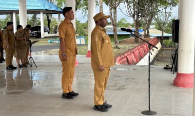 Pelantikan Eselon Dipastikan Sah, Roni Omba Minta ASN Boven Digoel Fokus Kerja