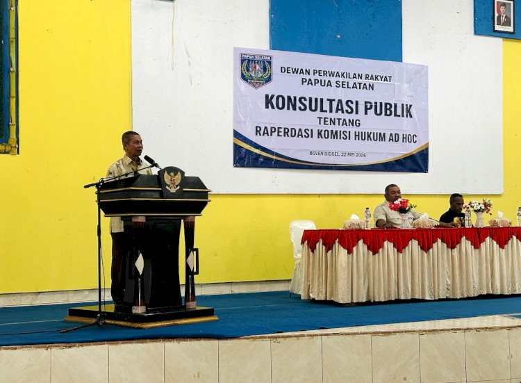 Wakil Bupati Boven Digoel Drs. Marlinus