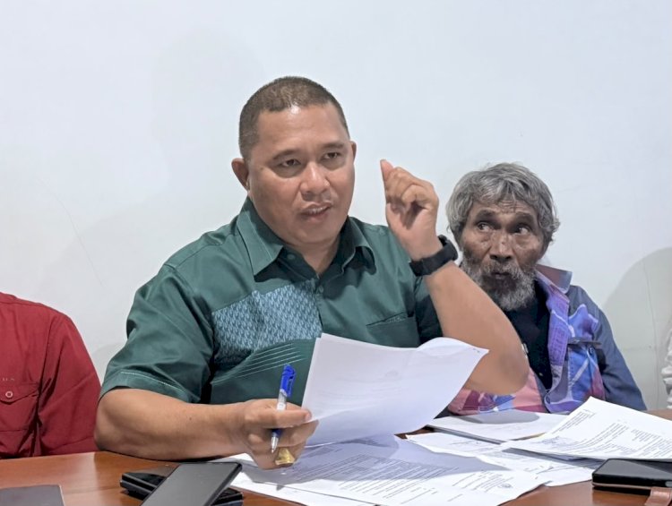 Kuasa Hukum Nimbrod Korwa, Jatir Yuda Marau. 